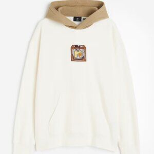 H&M MTV Relaxed Fit Printed hoodie Men's Size L